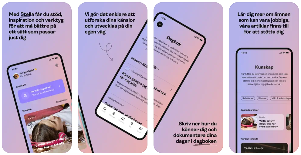 Stella app screenshot